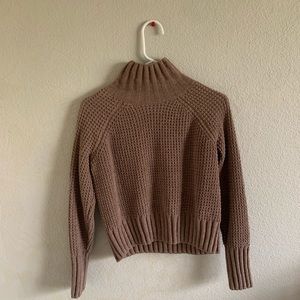 Cropped Soft Sweater